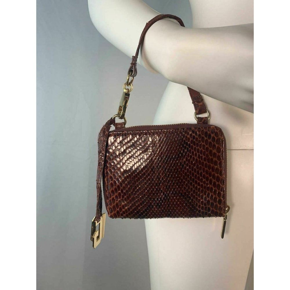Dolce & Gabbana Alligator Chained Wallet Wristlet - Picture 4 of 9
